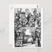 ヴィンテージアリスinワンダーランド,クイーン・オブ・ハート裁判 ポストカード (正面/裏面)