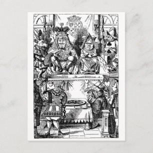 ヴィンテージアリスinワンダーランド,クイーン・オブ・ハート裁判 ポストカード