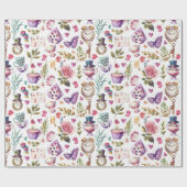 ヴィンテージアリスinワンダーランド・コラージュ・デクページ ラッピングペーパー (フラット)
