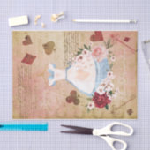 ヴィンテージアリスinワンダーランド・コラージュ・デクページ 薄葉紙 (クラフト)