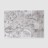 ヴィンテージアリスinワンダーランド・コラージュ・デクページ 薄葉紙 (正面)