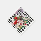 ヴィンテージアリスinワンダーランド スタンダードカクテルナプキン (角)