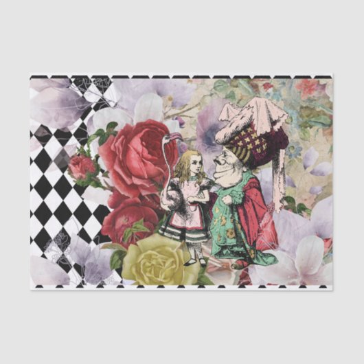 ヴィンテージアリスinワンダーランド・デカップクイーン 薄葉紙 (正面)