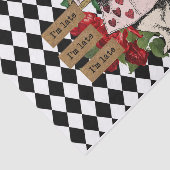 ヴィンテージアリスinワンダーランド・デカップホワイトウサギ 薄葉紙 (詳細)