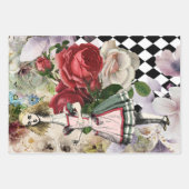 ヴィンテージアリスinワンダーランド・デクページ ラッピングペーパーシート (正面2)