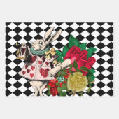 ヴィンテージアリスinワンダーランド・デクページ ラッピングペーパーシート (正面3)