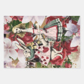 ヴィンテージアリスinワンダーランド・デクページ ラッピングペーパーシート (正面3)