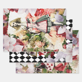 ヴィンテージアリスinワンダーランド・デクページ ラッピングペーパーシート