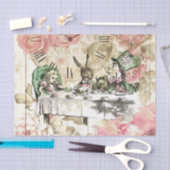 ヴィンテージアリスinワンダーランド・デクページ 薄葉紙 (クラフト)