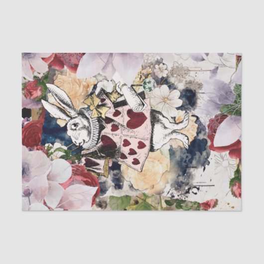 ヴィンテージアリスinワンダーランド・デクページ 薄葉紙 (正面)