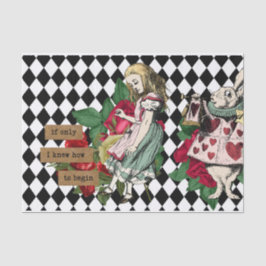 ヴィンテージアリスinワンダーランド・デクページ 薄葉紙