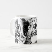 ヴィンテージアリスinワンダーランド、トゥィードルダム・トゥィードルディー コーヒーマグカップ (正面左)