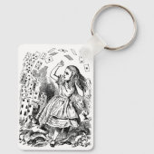 ヴィンテージアリスinワンダーランド,トランプ 飛んでいる キーホルダー (裏面)