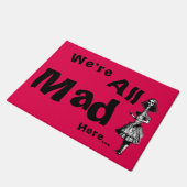 ヴィンテージアリスinワンダーランド ドアマット (アングル)