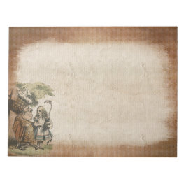 ヴィンテージアリスinワンダーランド ノートパッド