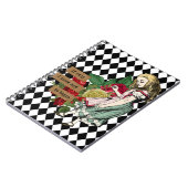 ヴィンテージアリスinワンダーランド ノートブック (左側)