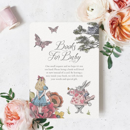 ヴィンテージアリスinワンダーランド |ベビー エンクロージャーカード