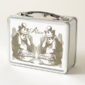 ヴィンテージアリスinワンダーランド メタルランチボックス (裏面)