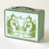 ヴィンテージアリスinワンダーランド メタルランチボックス (裏面)