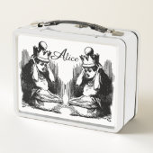 ヴィンテージアリスinワンダーランド メタルランチボックス (裏面)