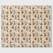 ヴィンテージアリスinワンダーランド ラッピングペーパー (フラット)