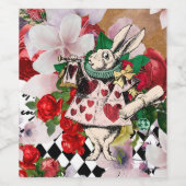 ヴィンテージアリスinワンダーランド ワインラベル (シングルラベル)