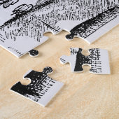 ヴィンテージアリスinワンダーランド,紅茶パーティーシーン ジグソーパズル (側面)