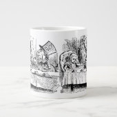 ヴィンテージアリスinワンダーランド，紅茶パーティーシーン ジャンボコーヒーマグカップ (正面)