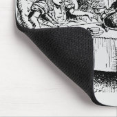 ヴィンテージアリスinワンダーランド,紅茶パーティーシーン マウスパッド (コーナー)