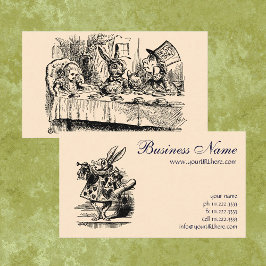 ヴィンテージアリスinワンダーランド，紅茶パーティーシーン 名刺