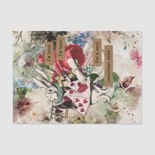 ヴィンテージアリスinワンダーランド 薄葉紙 (正面)