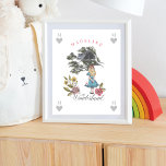 ヴィンテージアリスinワンダーランド | Alice & Cheshire cat ポスター<br><div class="desc">美しくデザインされたヴィンテージアリスのワンダーランドキャラクターポスターデザイン。不思議の国の恋人たちのアリスにぴったりの。独自の手書きオリジナル花模様とアートワークをミックス。ワンダーランドヴィンテージアリス&チェシャ猫イラストレーションの象徴的なアリスを手描きで丁寧に復元し、美しい水彩色の色調で生き生きとした。デザインの特徴ヴィンテージアリスイラストレーション&チェシャ猫とオリジナルハンドドローヴィンテージ花模様。ポスターは名前とモノグラ遊ムを付けカスタマイズてのカードのように設計されている。</div>