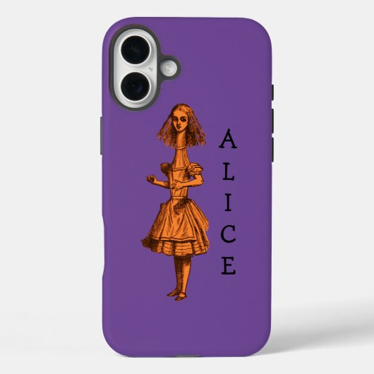 ヴィンテージアリスinワンダーランド Case-Mate iPhoneケース (裏面)