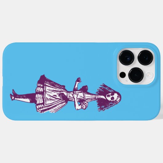 ヴィンテージアリスin Wonderland Case-Mate iPhone Case iPhoneケース (裏面 (横))