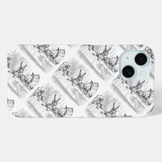 ヴィンテージアリスin Wonderland iPhone X Case Case-Mate iPhoneケース (裏面 (横))