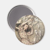 ヴィンテージアリセスアドベンチャーズインワンダーランドバイラッカム マグネット (正面/裏面)