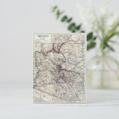 ヴィンテージアリゾナの地図(1911年) ポストカード (スタンド正面)