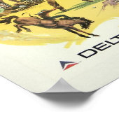 ヴィンテージアリゾナ飛行機旅行ポスター ポスター (角)