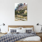 ヴィンテージアリンガム母の子がコテージに入る キャンバスプリント (インサイチュ (寝室))