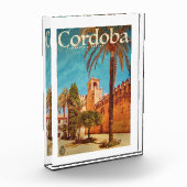 ヴィンテージアルカザールオブセビリア写真ブロック フォトブロック (左)