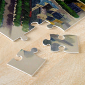 ヴィンテージアルクドゥトリオンフパリイラストレーション ジグソーパズル (側面)