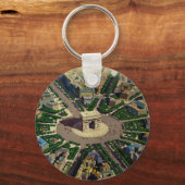 ヴィンテージアルクドゥトリオンフパリ キーホルダー (正面)