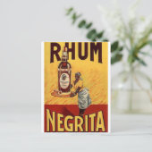 ヴィンテージアルコール広告のプリント ポストカード (スタンド正面)