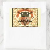 ヴィンテージアルジェリアのワインラベル、マスカラ 長方形シール (バッグ)