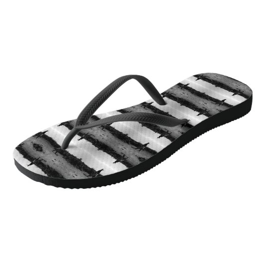 ヴィンテージアルジェリアアルジェ農家ポートレート ビーチサンダル (アングル)