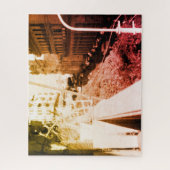 ヴィンテージアルジェリア建物の概要 ジグソーパズル (縦)