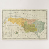 ヴィンテージアルゼンチンの地図（1918年） ジグソーパズル (横)