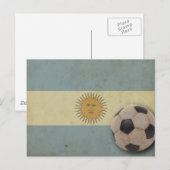 ヴィンテージアルゼンチン国旗 ポストカード (正面/裏面)
