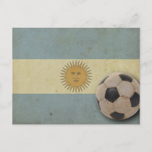 ヴィンテージアルゼンチン国旗 ポストカード