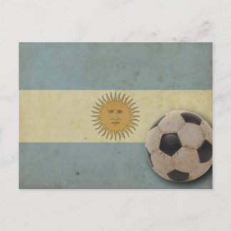 ヴィンテージアルゼンチン国旗 ポストカード
